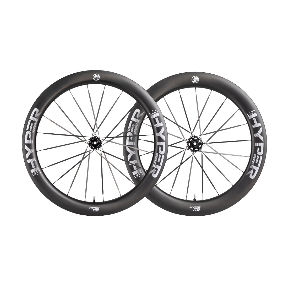 Lún HYPER 3 Winspace Carbon Wheelset - 67mm Rim Depth