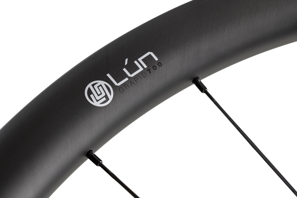 Lún GRAPID 700 Winspace Carbon Gravel Wheelset - 38mm Rim Depth