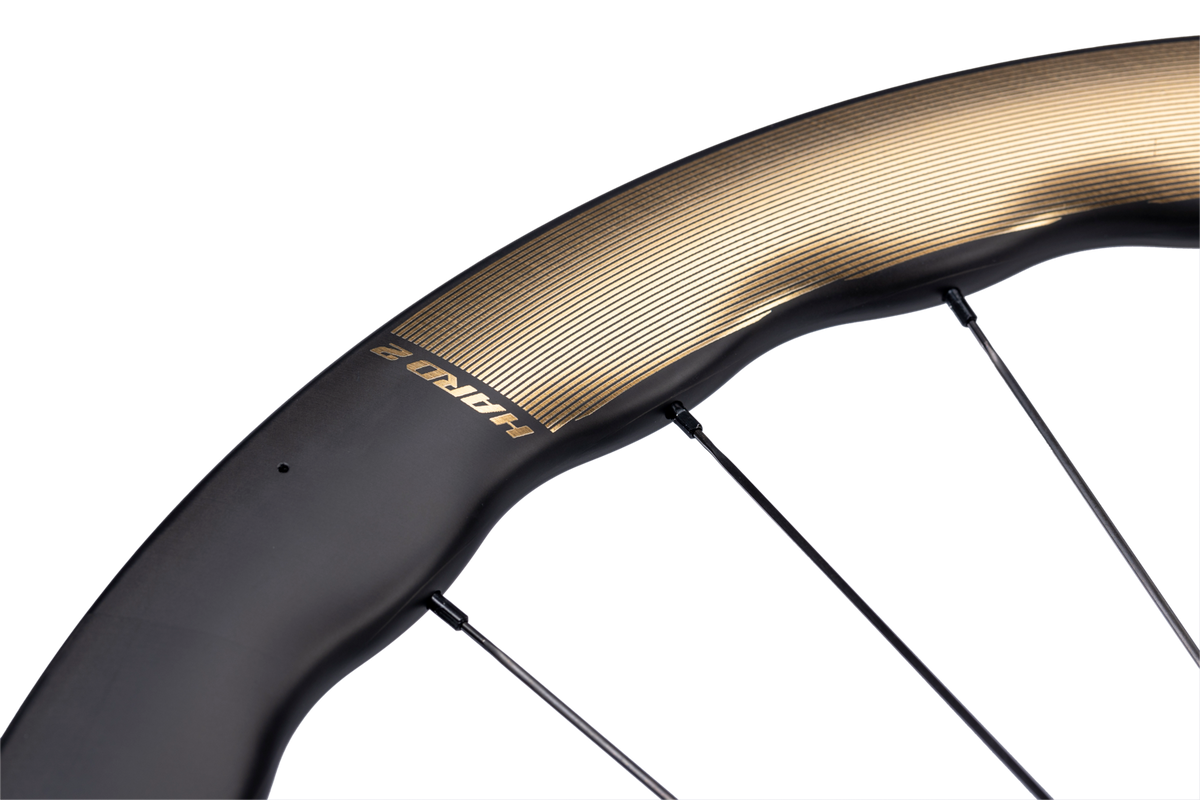 UNAAS HARD2 Winspace Carbon Wheelset - 50mm Rim Depth