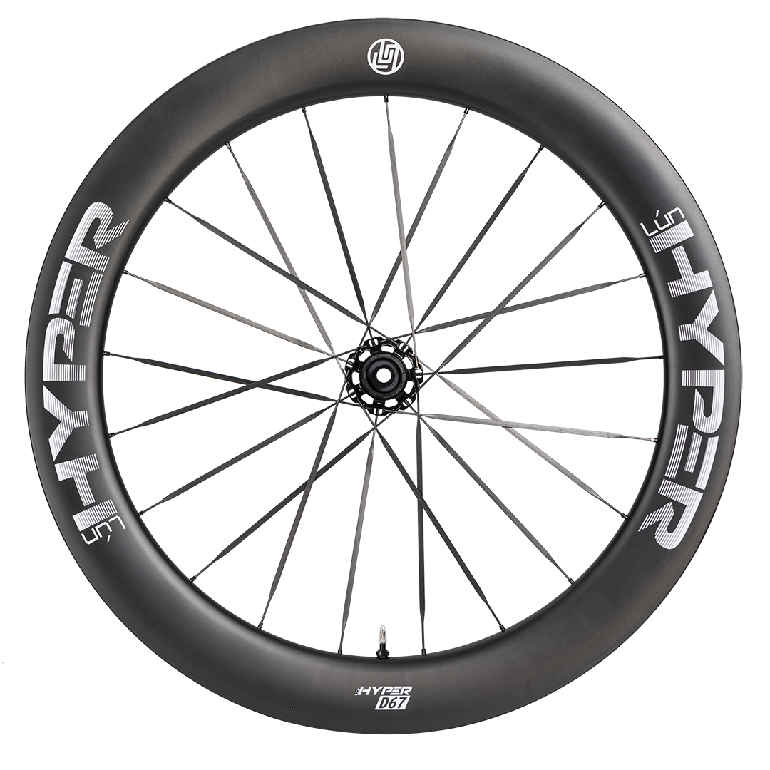 Lún HYPER 3 Winspace Carbon Wheelset - 67mm Rim Depth