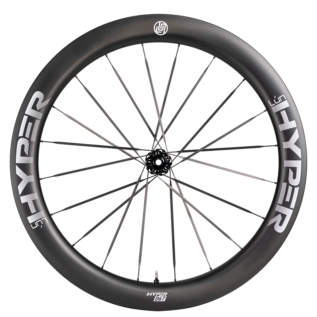 Lún HYPER 3 Winspace Carbon Wheelset - 67mm Rim Depth