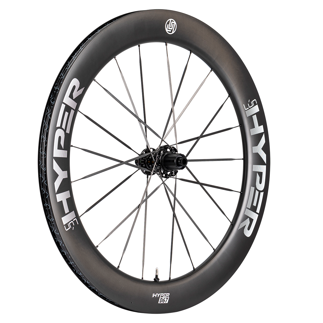 Lún HYPER 3 Winspace Carbon Wheelset - 67mm Rim Depth